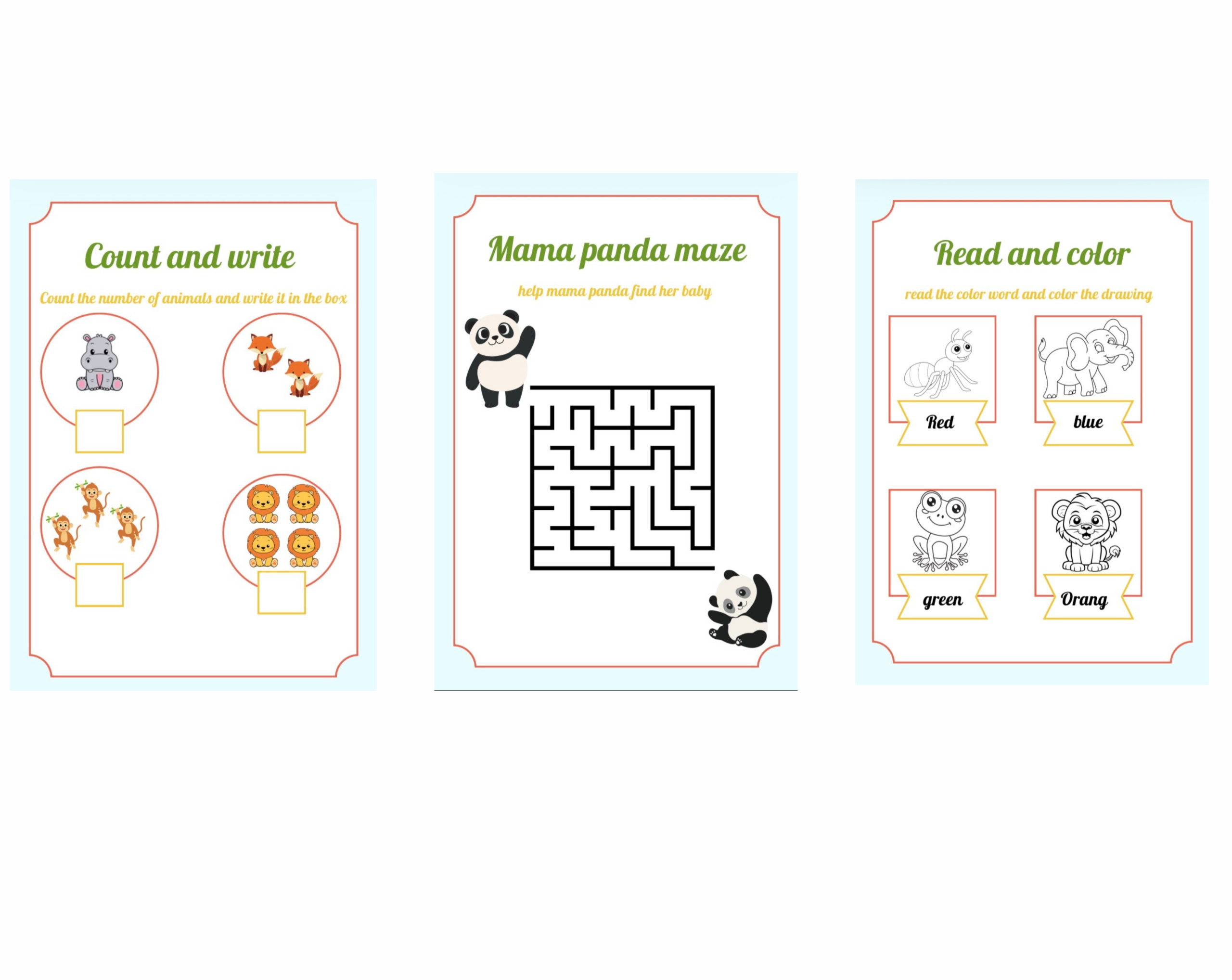 Animales activity book - Image 3