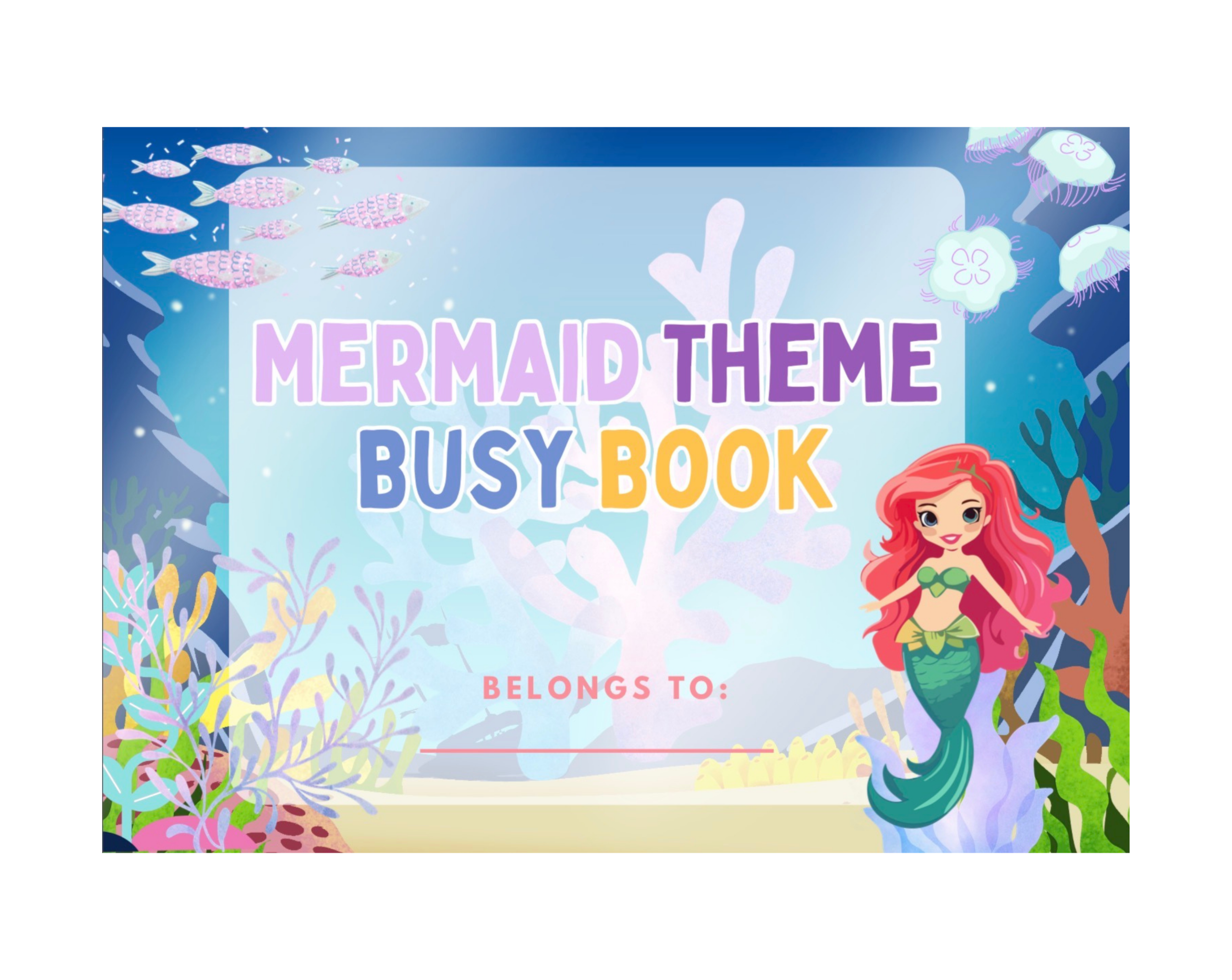 Mermaid Activity book