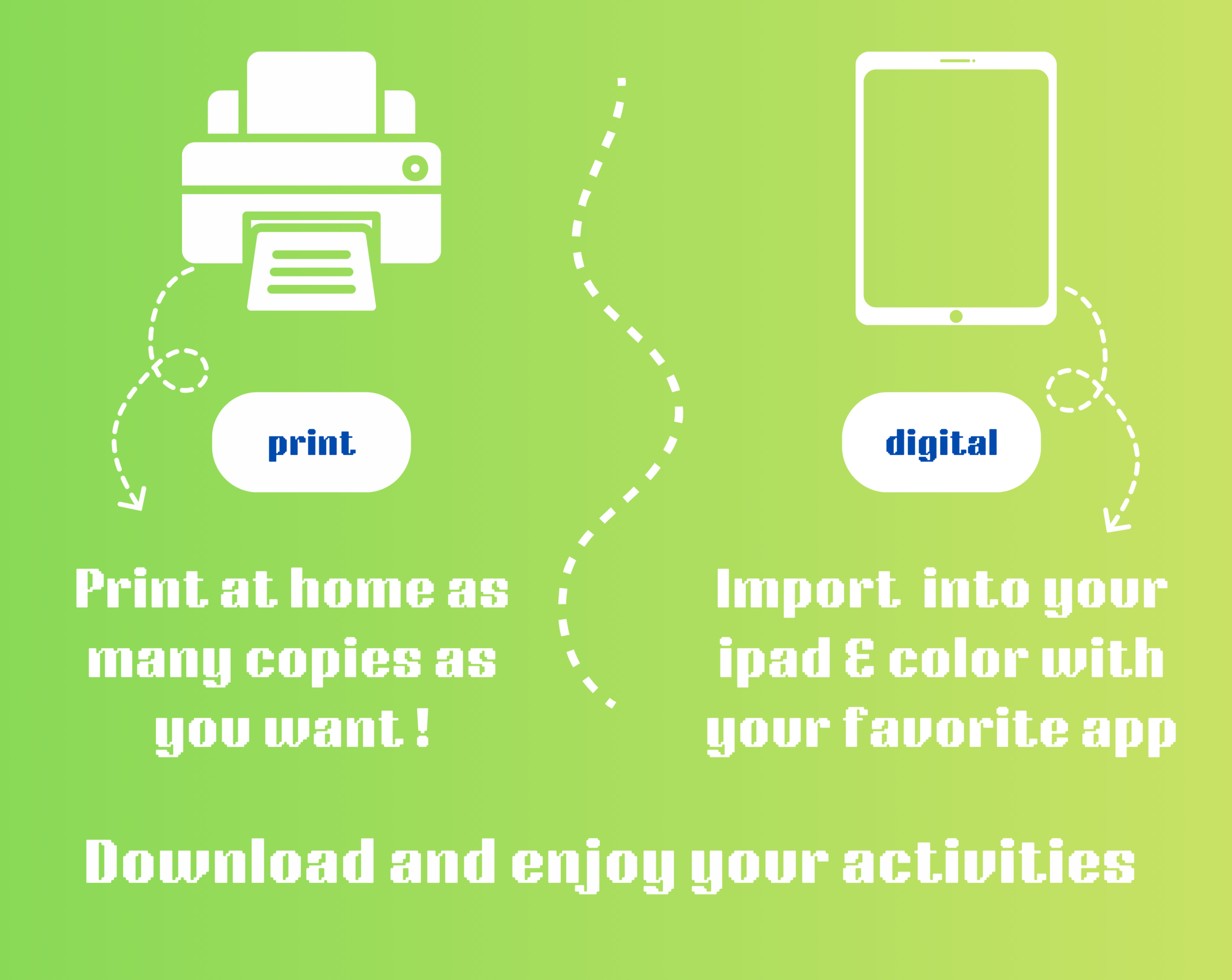 Dinosaur coloring book - Image 3